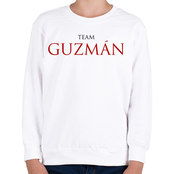 Team Guzmán-Gyerek pulóver