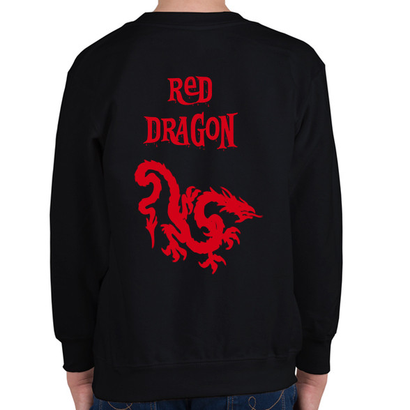 red dragon2-Gyerek pulóver