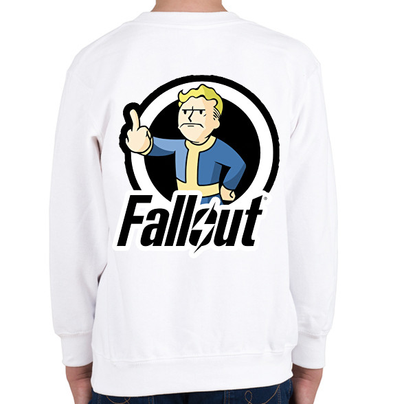 Fallout Vault boy-Gyerek pulóver