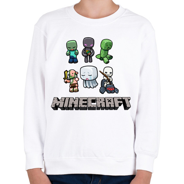 Minecraft-Gyerek pulóver