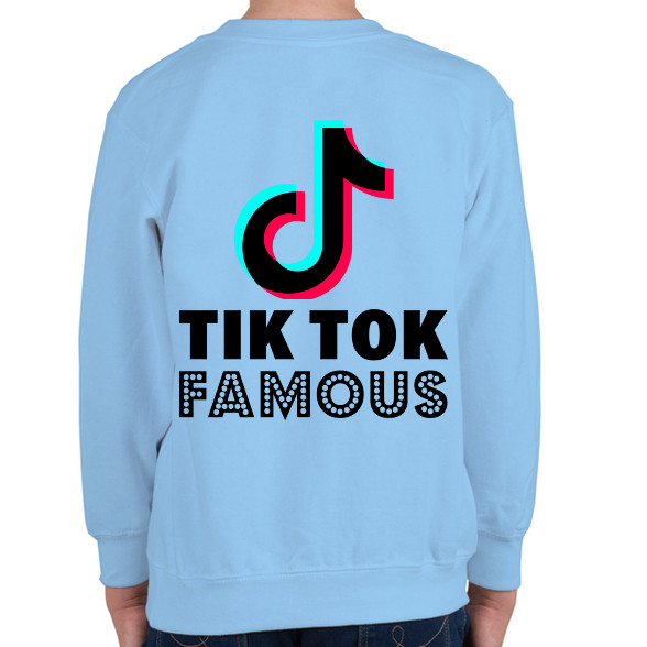 Tiktok Famous-Gyerek pulóver