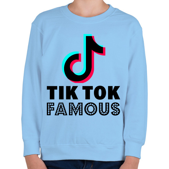 Tiktok Famous-Gyerek pulóver