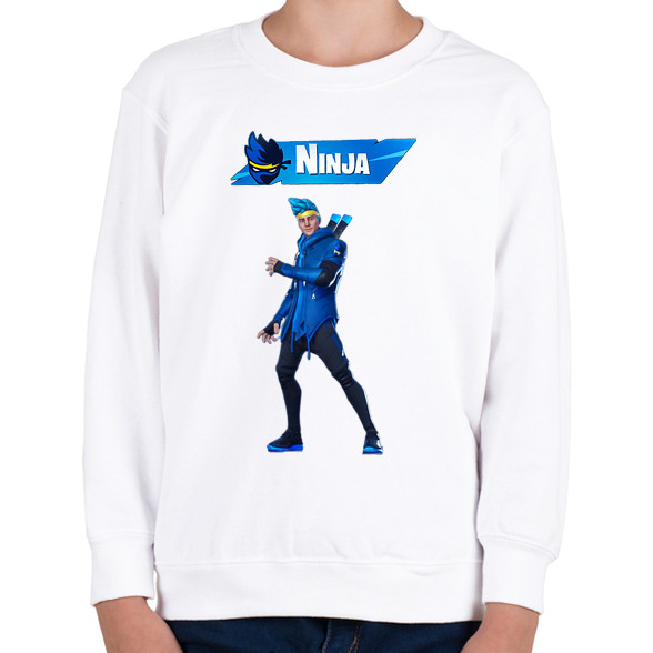 Fortnite Ninja-Gyerek pulóver