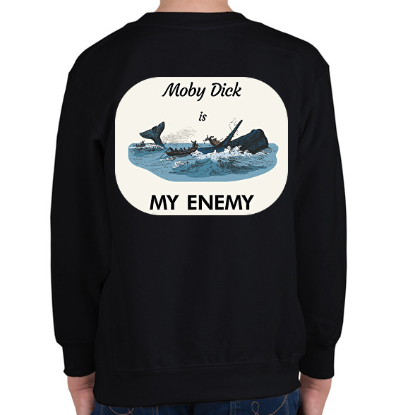 Moby Dick is my enemy-Gyerek pulóver