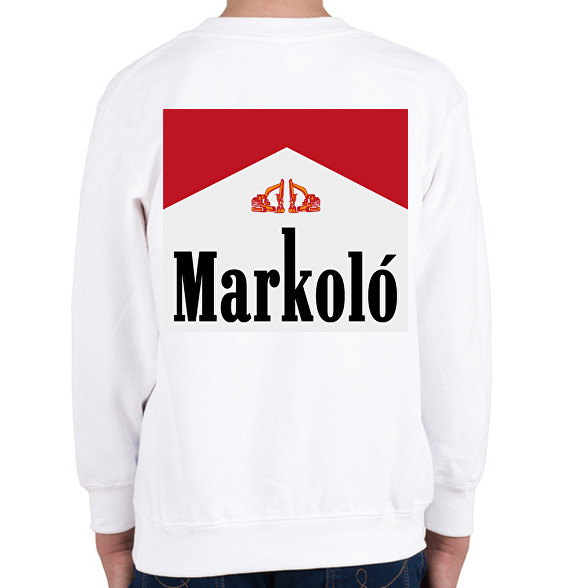 Markoló - Marlboro meme-Gyerek pulóver