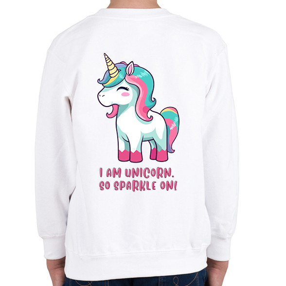 I am unicorn-Gyerek pulóver