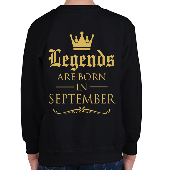 A legendák szeptemberben születnek-Gyerek pulóver