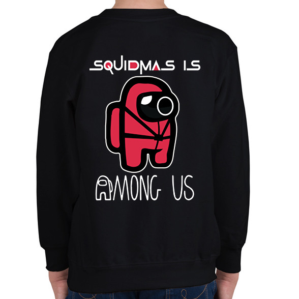 SquidMas is Among Us-Gyerek pulóver