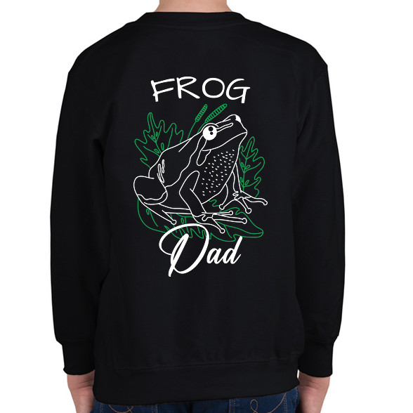 Frog Dad-Gyerek pulóver