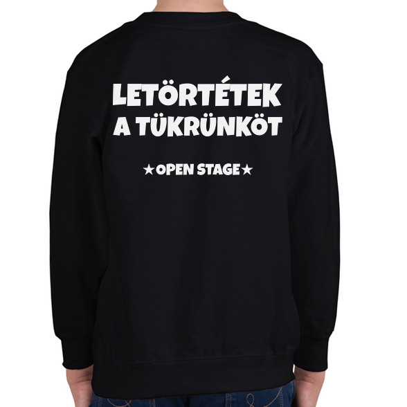 LETÖRTÉTEK A TÜKRÜNKÖT 3-Gyerek pulóver