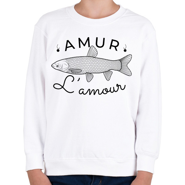 Amur Lamour Black-01-Gyerek pulóver