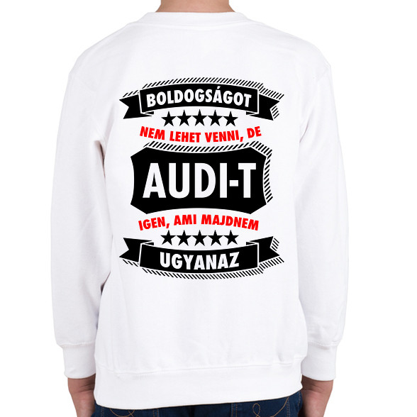 Boldogság = Audi-Gyerek pulóver