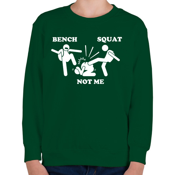 Bench - squat - not me-Gyerek pulóver