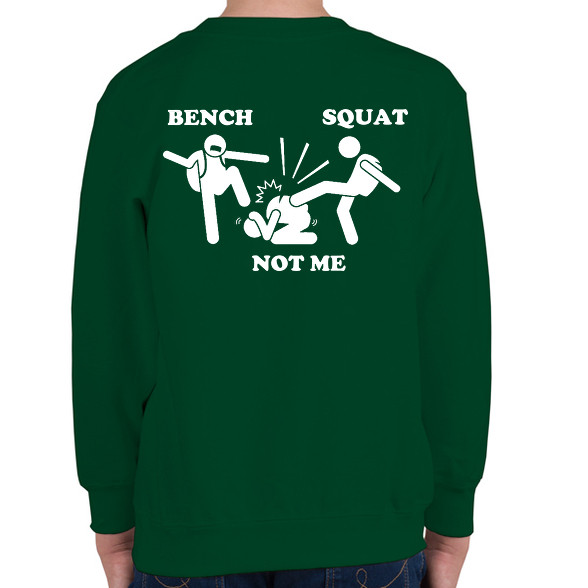 Bench - squat - not me-Gyerek pulóver