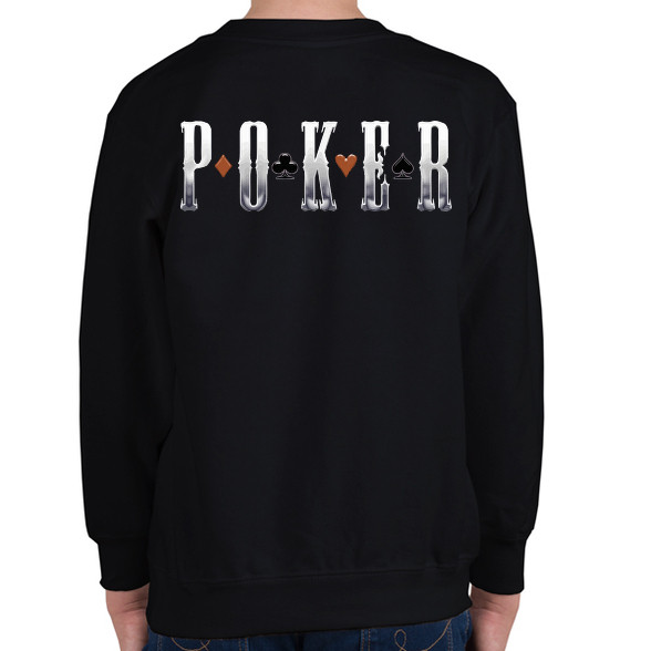 Poker-Gyerek pulóver