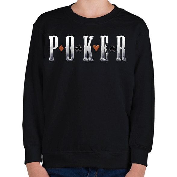 Poker-Gyerek pulóver