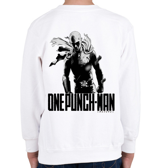 one punch man-Gyerek pulóver