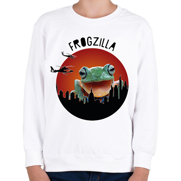 Frogzilla-Gyerek pulóver