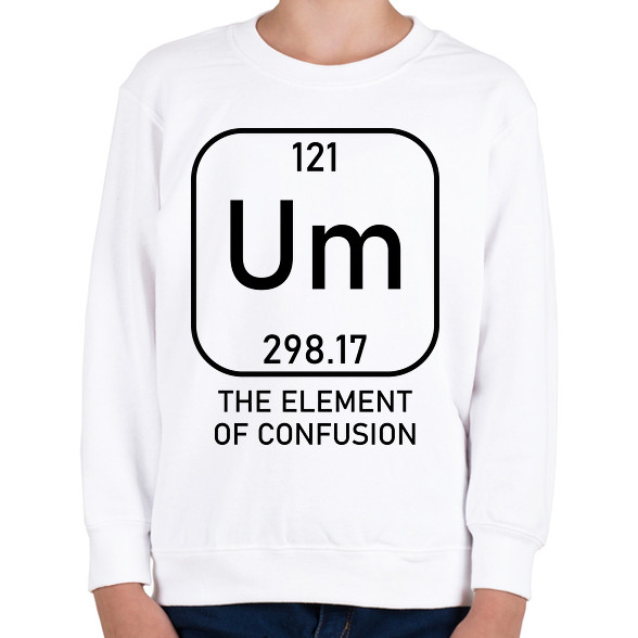 Um - the element-Gyerek pulóver