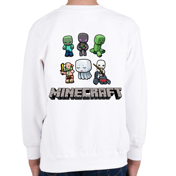 Minecraft-Gyerek pulóver