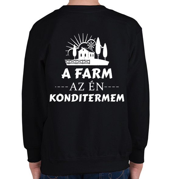 A farm az én konditermem-Gyerek pulóver