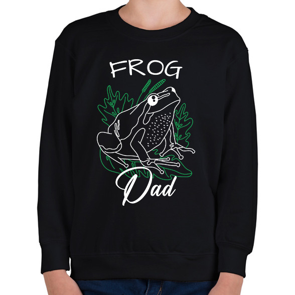 Frog Dad-Gyerek pulóver