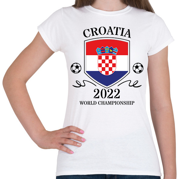 Croatia 2022-Női póló