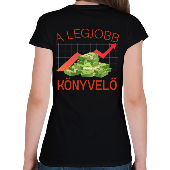 A legjobb könyvelő-Női póló