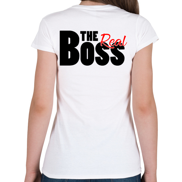 The Real Boss-Női póló