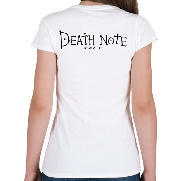 Death note (fekete)-Női póló