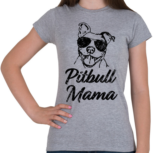 Pitbull mama-Női póló