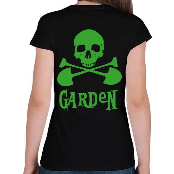 garden skull-Női póló