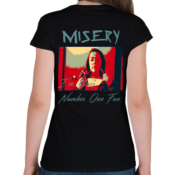 misery-hope poster-Női póló