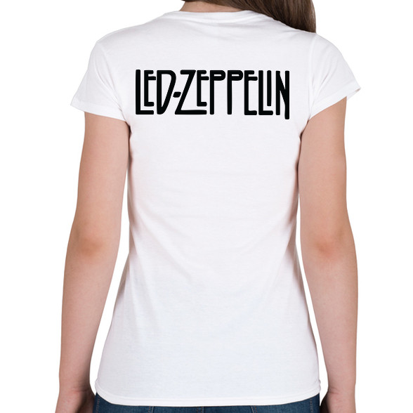 Led Zeppelin logo-Női póló