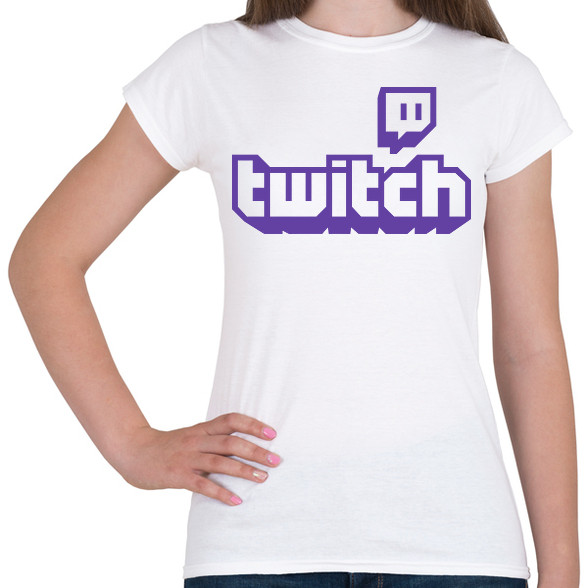 Twitch-Női póló