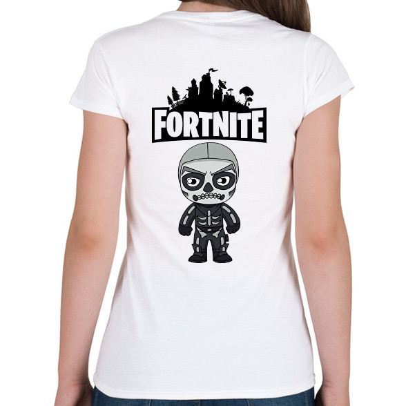 Fortnite Skull trooper-Női póló