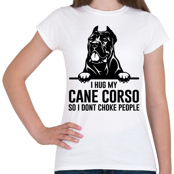 Cane Corso hug-Női póló