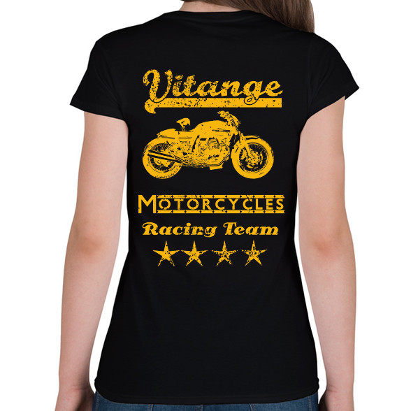 vitange motorcycle racing team-Női póló