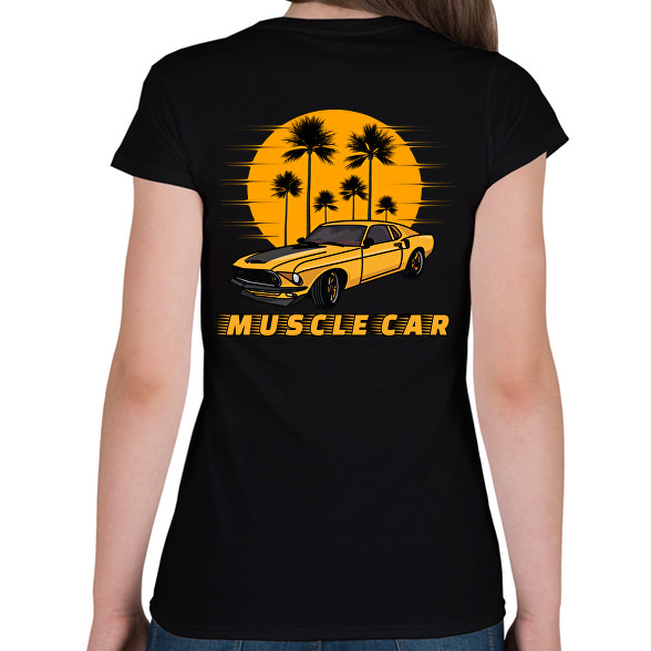 muscle car-Női póló