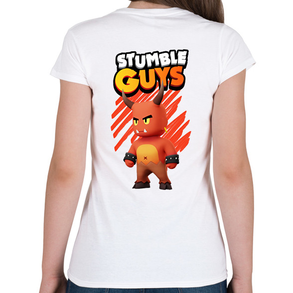 Stumble guys Red Demon-Női póló