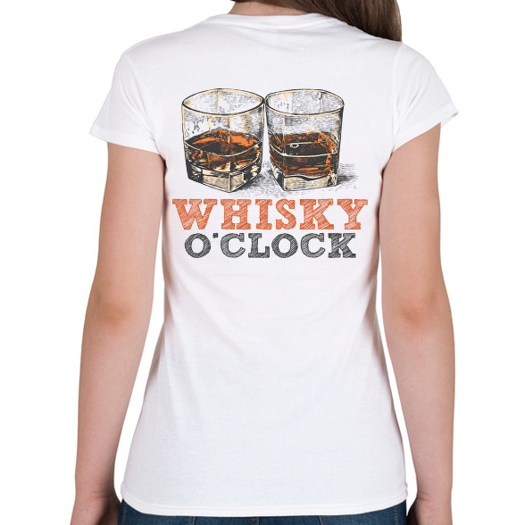 Whisky o'clock-Női póló