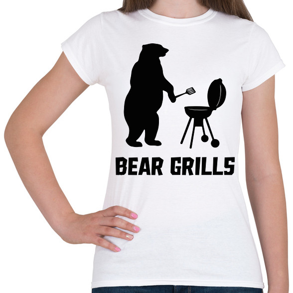 Bear Grills-Női póló