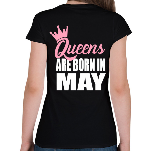 A királynők májusban születnek-Női póló