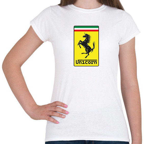 Unicorn - Ferrari-Női póló