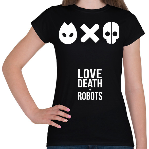 Love Death and Robots logo-Női póló