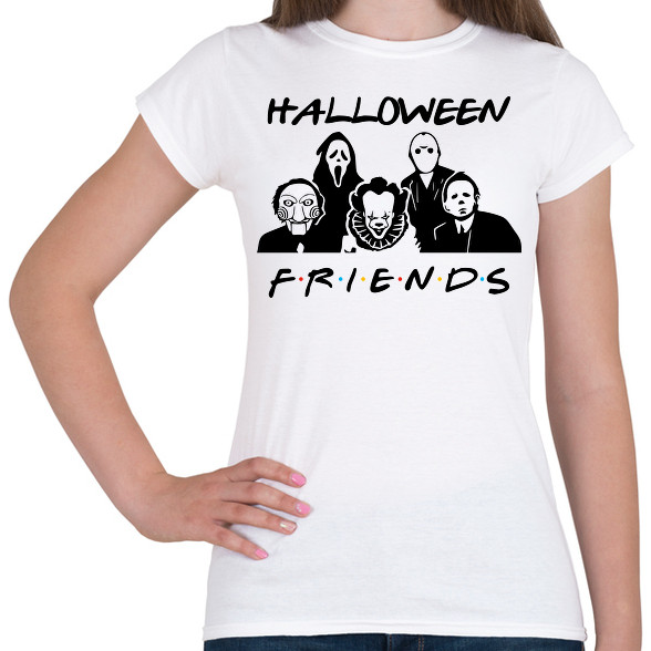 Halloween friends-Női póló