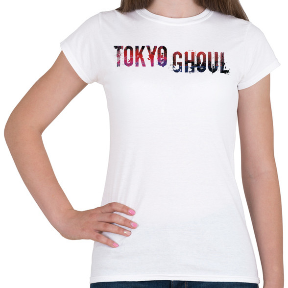 Tokyo Ghoul logo-Női póló