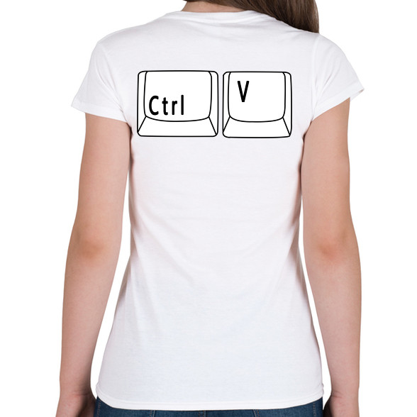 CTRL V-Női póló