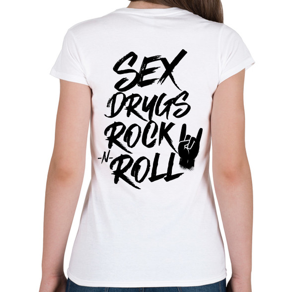 Sex, Drugs, Rock 'n Roll-Női póló