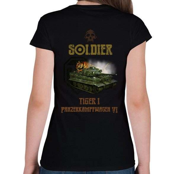 SOLDIER-TIGER1-Női póló